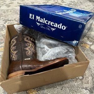 New Exotic Ostrich Cowboy Boots